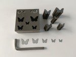 Butterfly Disc Cutter Set with 4 Punches