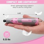 WORKPRO Pink Cordless Rotary Tool Kit with 71 Accessories