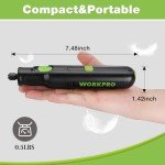 WORKPRO 8V Cordless Rotary Tool with 117 Accessories