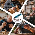 HARDELL Mini Cordless Rotary Tool with 86 Accessories
