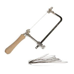 HOMESOM Steel Coping Saw with Diamond Wire Blade