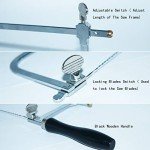 Adjustable Jewelers Saw Frame Set with Blades