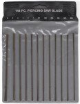 144 Assorted Jeweler's Saw Blades - 12 Sizes