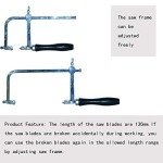 Adjustable Jewelers Saw Frame Set with Blades
