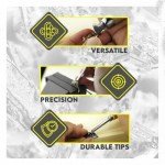 3-Piece Stone Setting Tool Set for Jewelry