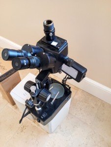 Gem Stereo Microscope with Triport Camera and Lights