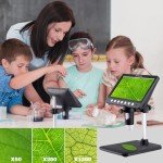 7 Inch Digital Microscope with 1200X Magnification