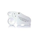 EnTeck Dual Lens LED Jewelry Magnifier Loupe