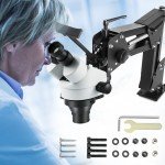 Multi-Directional Jewelry Microscope with Inlaid Mirror