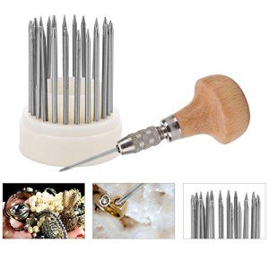 24-Piece Beading Tools Set for Jewelry Setting