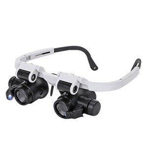 LED Headband Magnifier Glasses with Adjustable Magnification