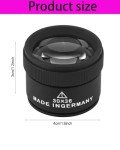 30X Portable Pocket Magnifier for Jewelry & Gems