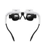 LED Magnifying Glasses with Adjustable 8X to 23X Zoom