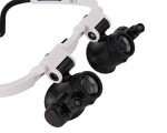 LED Magnifying Glasses with Adjustable 8X to 23X Zoom
