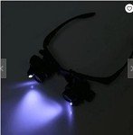 LED Magnifying Glasses with Adjustable 8X to 23X Zoom