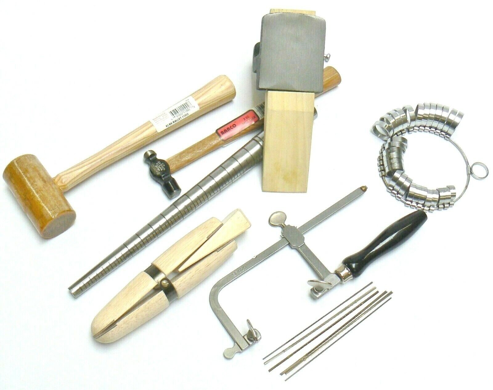 Basic Jewelry Making Tool Kit with Anvil & Saw