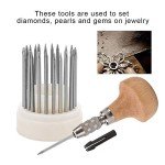 23-Piece Jewelry Engraving and Beading Tool Set