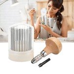 23-Piece Jewelry Engraving and Beading Tool Set