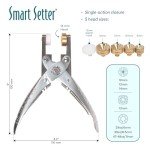Beadsmith Smart Setter Pliers for Gemstone Setting