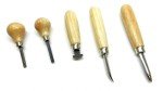 5-Piece Stone Setting Tool Set with Burnishers