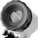 50X Handheld Pocket Magnifier with UV and LED Light