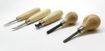 5-Piece Stone Setting Tool Set with Burnishers
