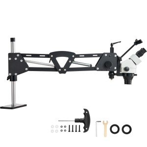 Versatile Jewelry Microscope with Spring Bracket Light