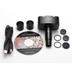 AmScope 3.5X-90X Jewel Gem Microscope with Camera