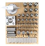 57-Piece Premium Dapping & Forming Set