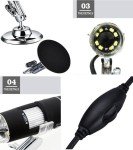 1600X Digital Coin & Jewelry Microscope with LEDs