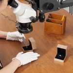 Versatile Jewelry Microscope with Spring Bracket Light