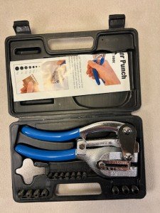Euro Power Punch Plier Set with Case