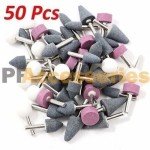 50 Assorted 1/8" Mounted Grinding Wheel Bits