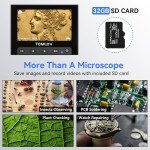 TOMLOV 4.3" Digital Microscope for Coins