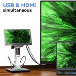 TOMLOV 10" Digital Microscope for Jewelry Inspection
