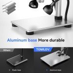TOMLOV 4.3" Digital Microscope for Coins