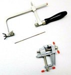 Jeweler's Saw Frame Set with Blades and Vise