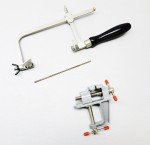 Jeweler's Saw Frame Set with Blades and Vise