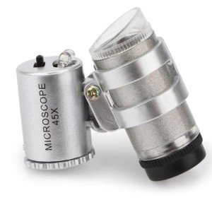 Rongon 45X Mini Jewelry Loupe with LED Lights