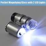 Rongon 45X Mini Jewelry Loupe with LED Lights
