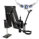 Multi-Directional Jewelry Microscope Stand with Zoom