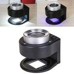 Bysameyee 30X Handheld Jewelers Loupe with Light