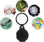 60x Portable Microscope with LED Light for Jewelry