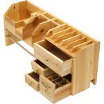Grobet Jewelers Workbench with Aluminum Pan and Drawers