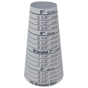 EuroTool Travel Size Bracelet Mandrel Sizer