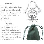 She Believed She Could Keychain for Scientists