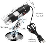 1600X 3-in-1 USB Digital Microscope for Goldsmithing