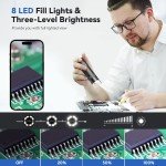 TOMLOV WiFi Digital Microscope 1000X for Jewelry