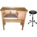 Watchmaker's Workbench with Stool - Jewelry Repair Kit
