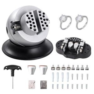 VEVOR 3" Ball Vise with 30 Attachments